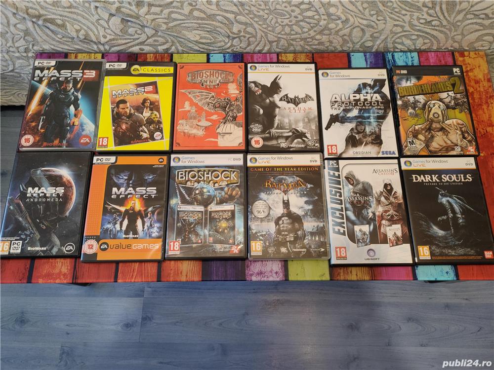 Jocuri diverse pt PC si PS4 - in cutie, originale, colectie mare