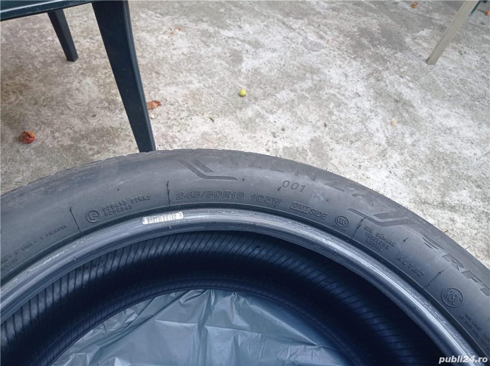 cauciuc - anvelope 245 50 R19 runflat Bridgestone DOT2018 USA