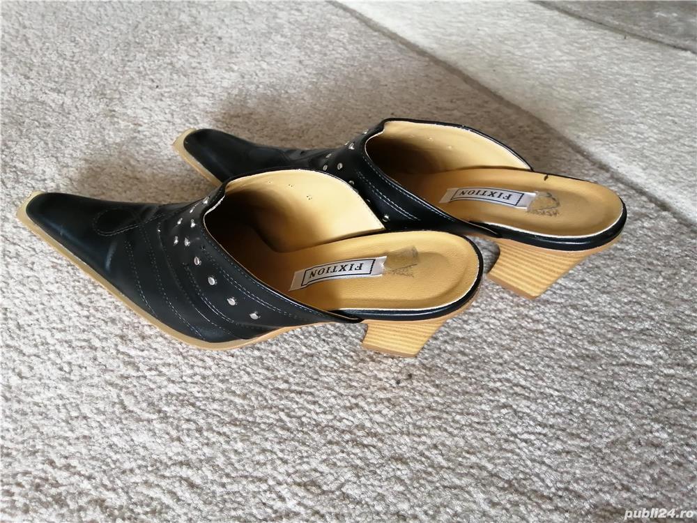 Vand pantofi din piele naturala, nr.39