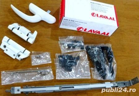 Mecanism complet dublă deschidere fereastră termopan Aluminiu   feronerie Aluminiu în Otopeni