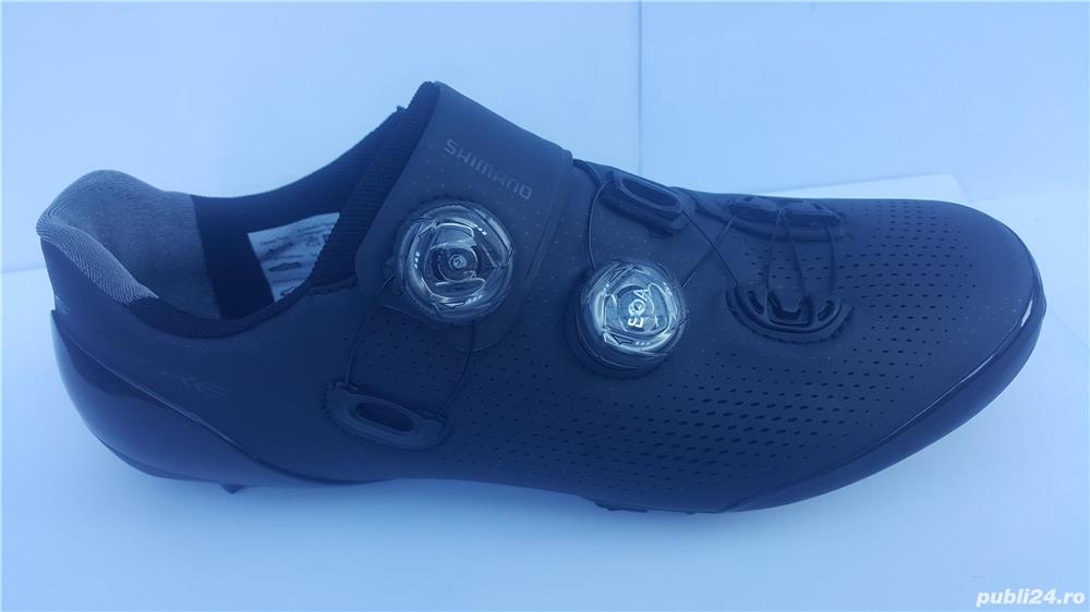 Papuci ciclism SHIMANO S-PHYRE XC9 Black