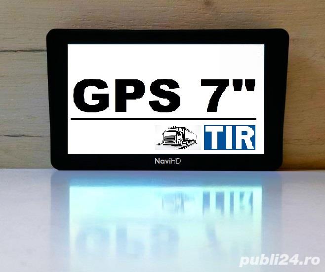Navigatii - GPS 7" inchHD, 8GB, Program actualizat la zi.Camion/ Truck/TIR/Auto. NOU.Garantie