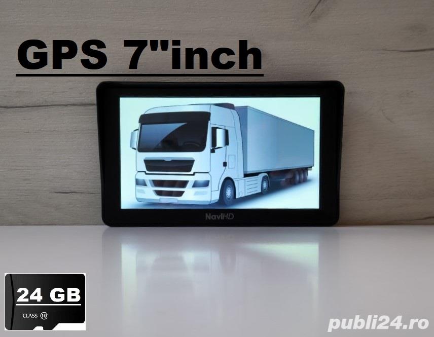 Navigatii GPS -7"inchHD,Program - TRUCK, 24GB, /TIR/Camion/Auto.NOI. Garantie