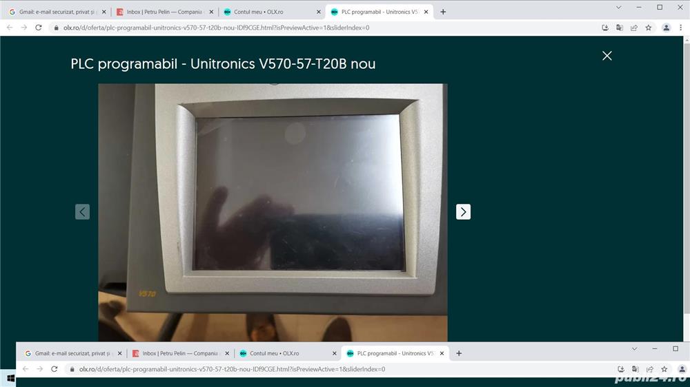 PLC programabil  - Unitronics  V570-57-T20B nou