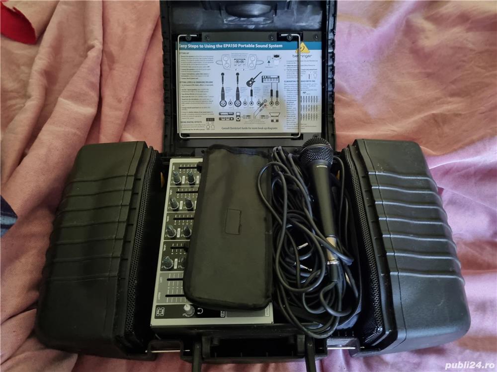 Statie amplificare audio noua