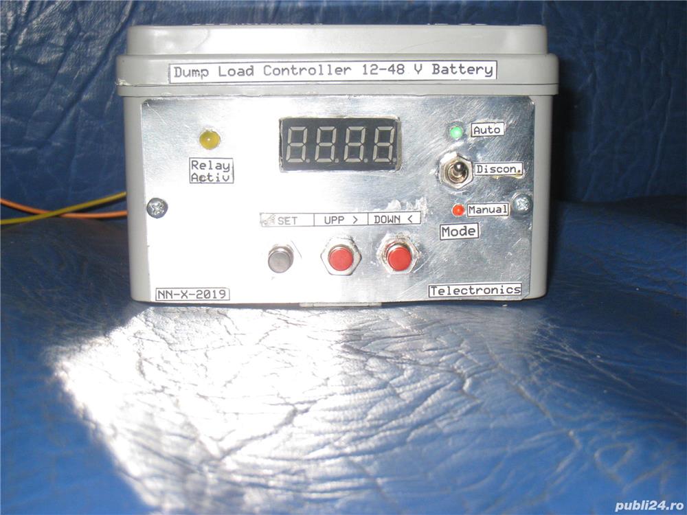 Controler sarcina Solar si Eolian protectie baterii si maximizare energie