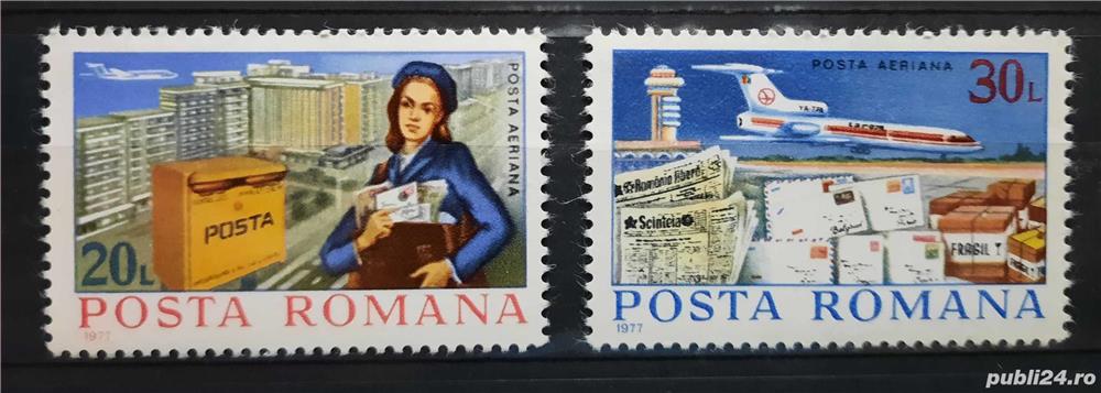 Timbre 1977 Posta aeriana MNH