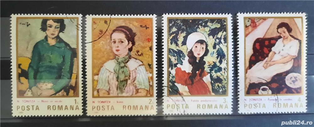 Timbre 1986 Reproduceri de arta - Nicolae Tonitza