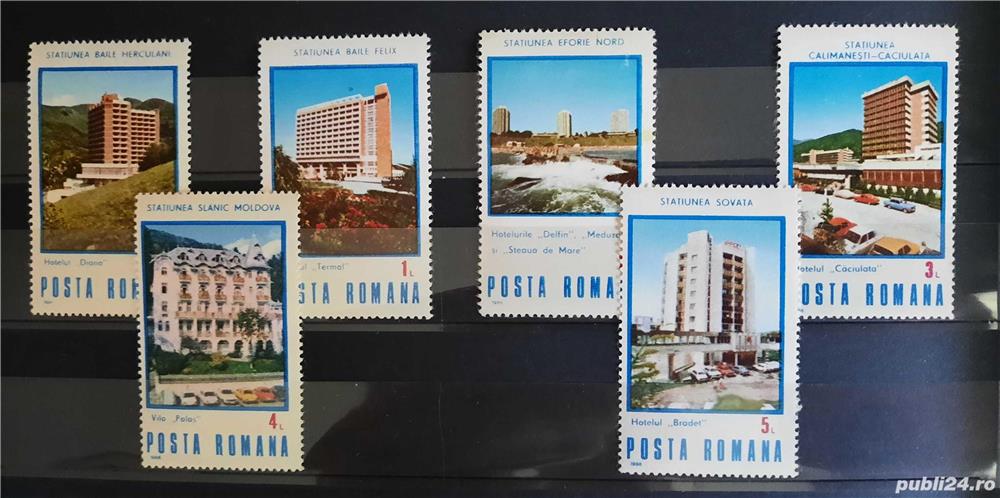 Timbre 1986 Statiuni balneo-climaterice MNH