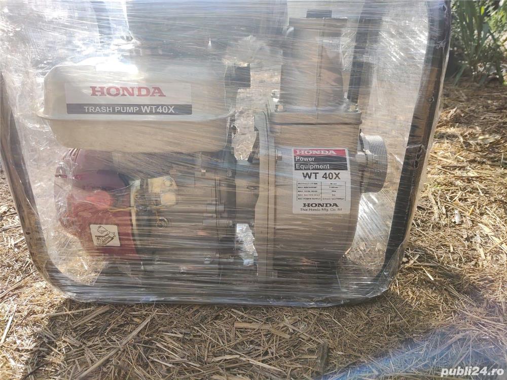 Pompa apa Honda WT40X, noua
