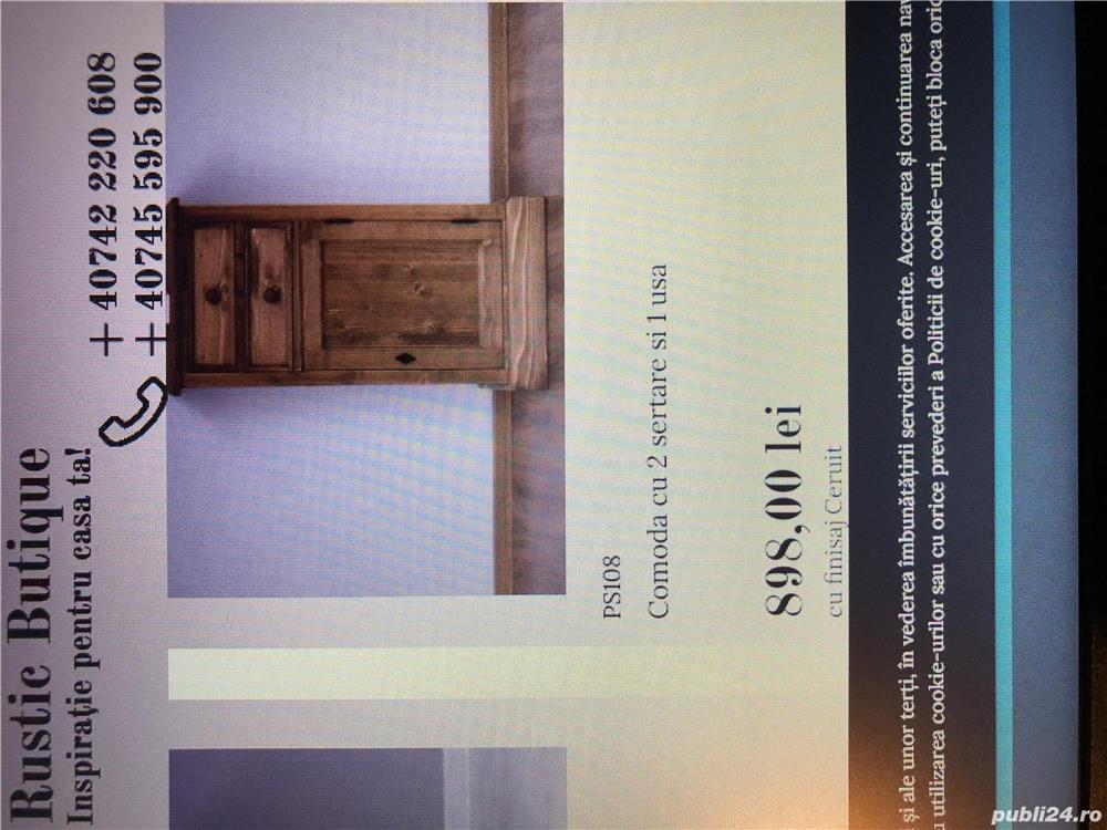 Comoda Rustic Lemn