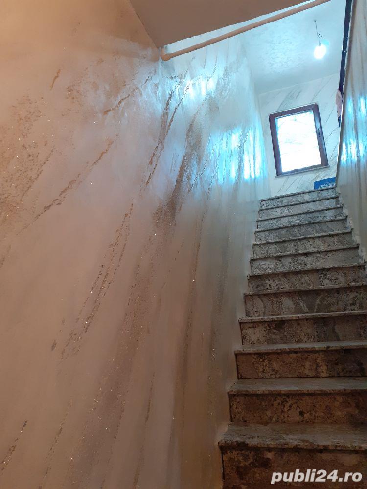 Prestez servicii:glet,lavabila la trafalet sau cu pompa,efecte decorative.