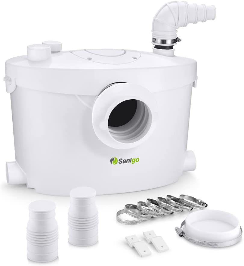 Pompa de deseuri pentru toaleta cu capac de inspectie Sanigo Sani 400