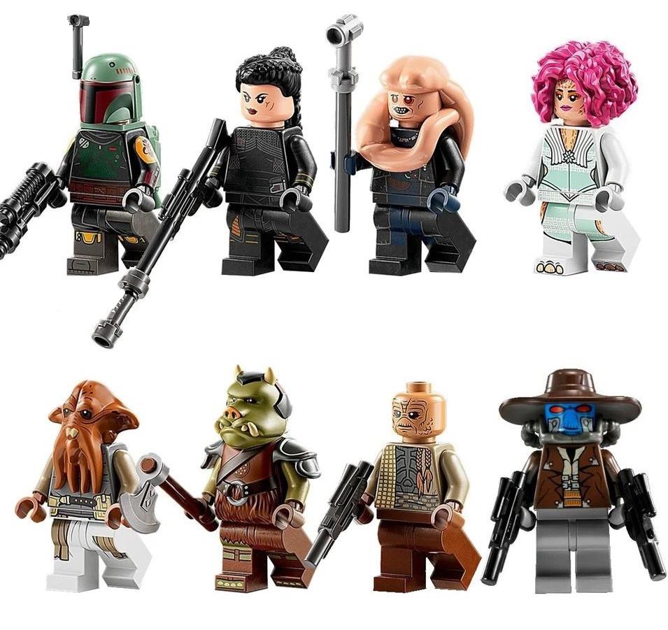 Set 8 Minifigurine tip Lego Star Wars: Sala Tronului lui Boba Fett