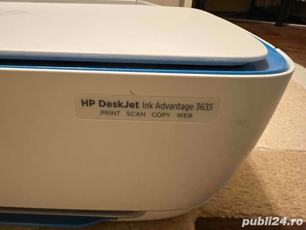 Imprimanta color HP DeskJet 3635  cu scanner