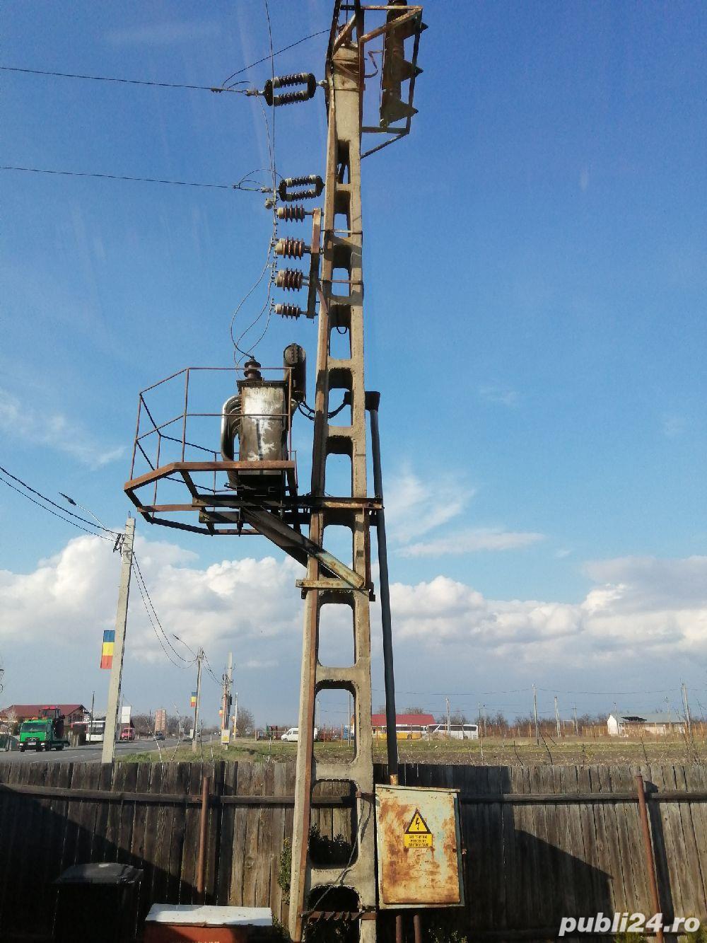 Vând post de transformare 63kva cu 3 stâlpi echpatii