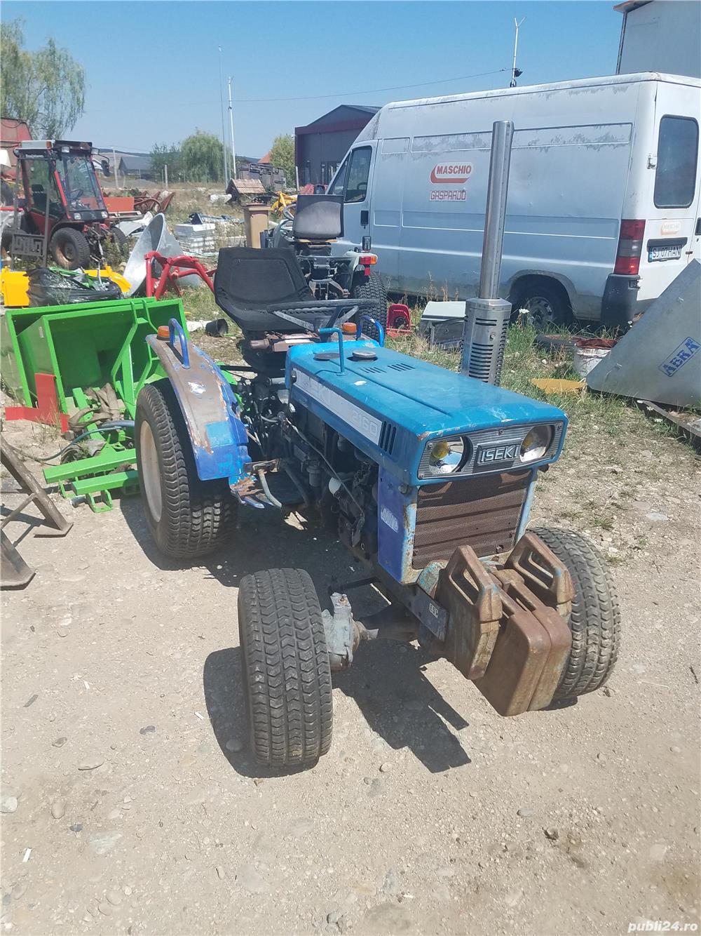 Tractoras japonez Iseki TX2160, diesel, 3 cilindri, 18 cp