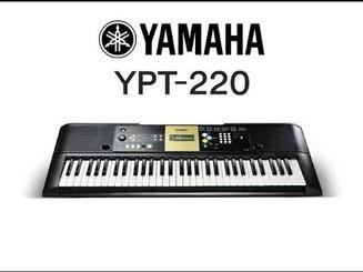 Orga pian MIDI Yamaha YPT 220 61 key pentru invatare copii