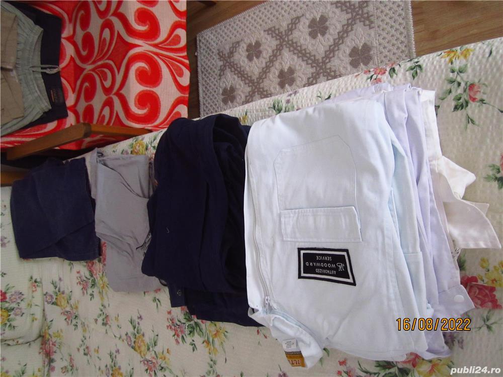 salopete  noi din bumbac 8 buc marimi si culori diferite,pret negociabil 70 lei bucata 