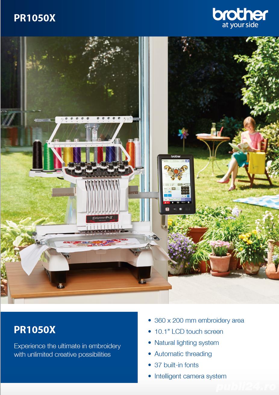 Masina broderie Brother PR1050x