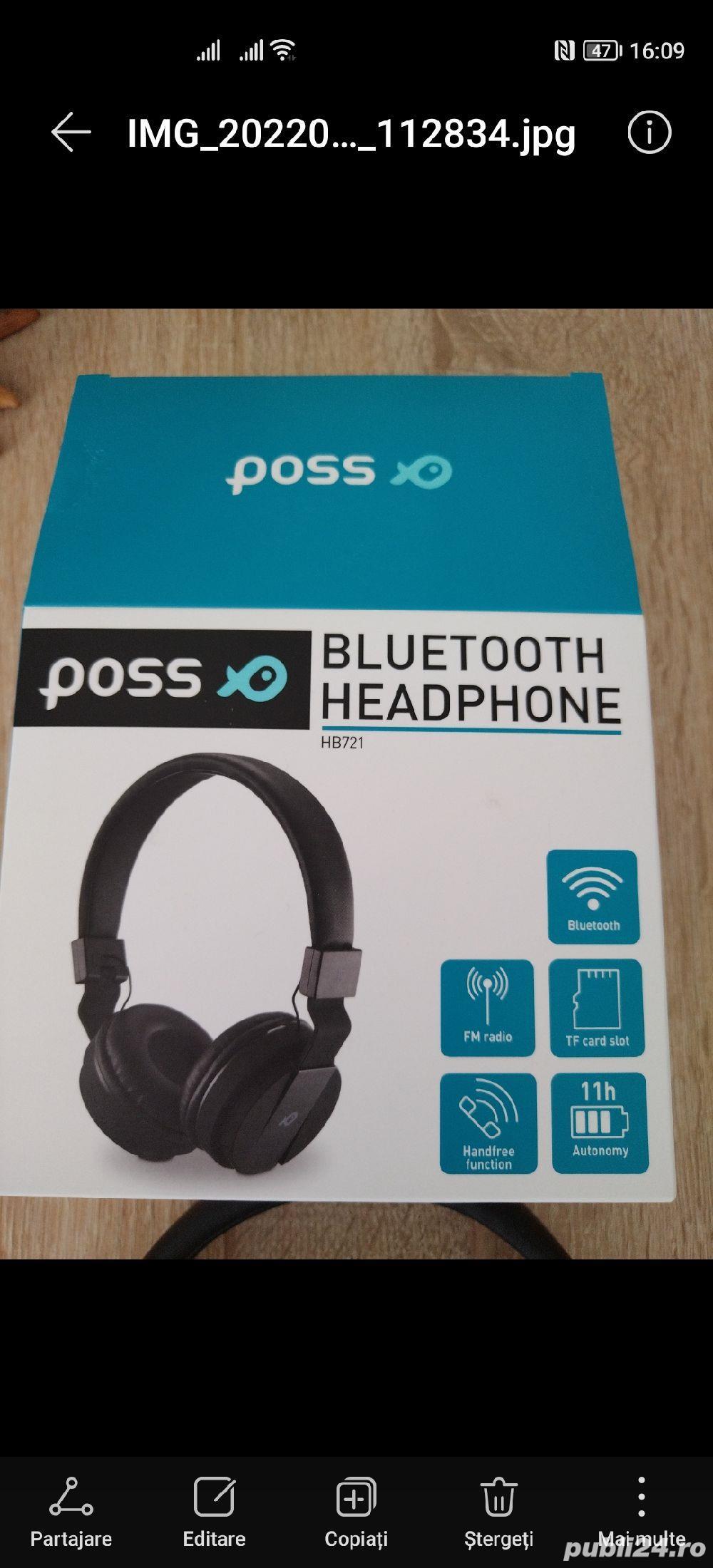 vând căști wireless produs de calitate superioara produs nou nout