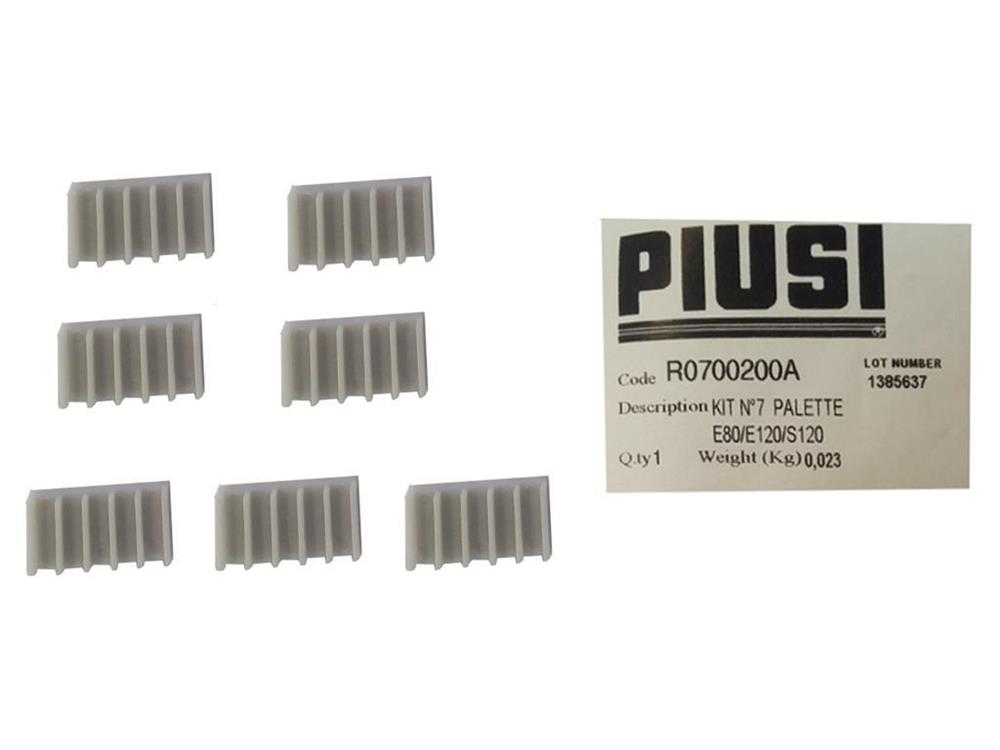 Paleti pentru pompe E80/E120 Piusi
