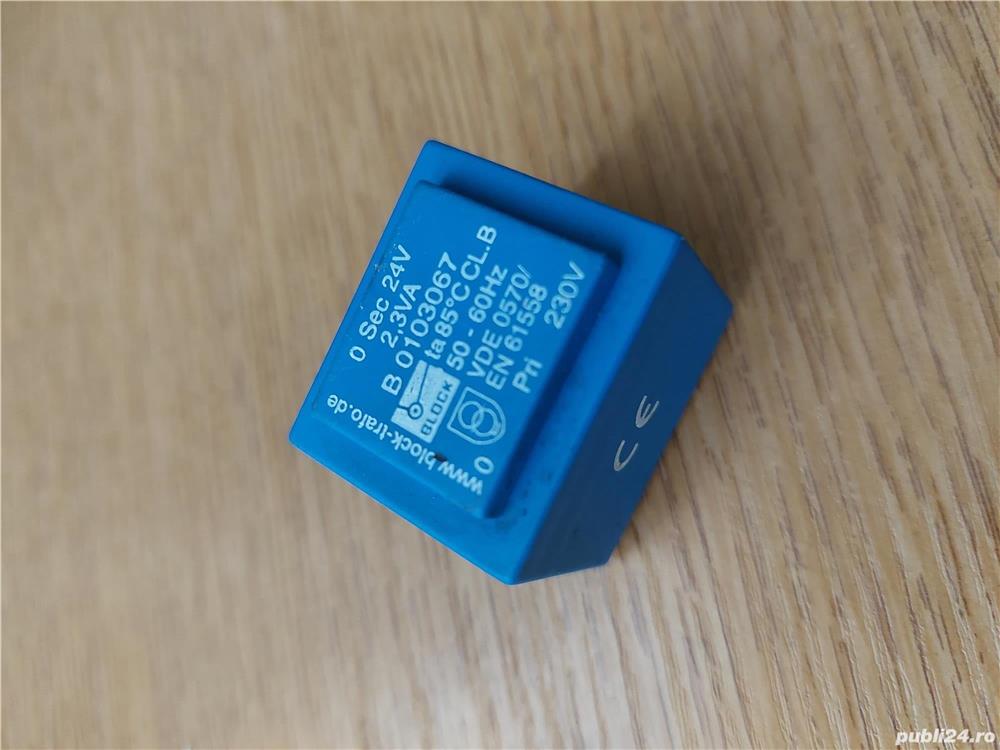 Transformator 230 / 24V capsulat pentru cablaj panou