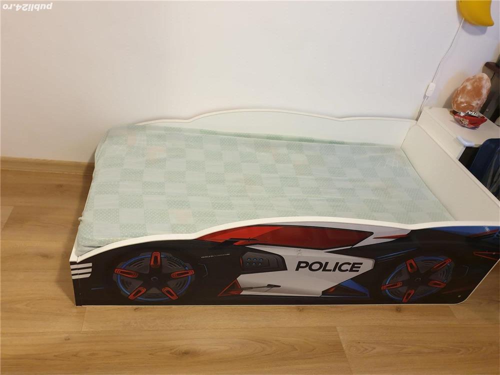 vand patut baiat 140x70 masina de politie