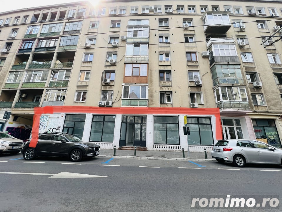 Spatiu comercial situat central, cu vitrina & vizibilitate. Ideal Investitie 