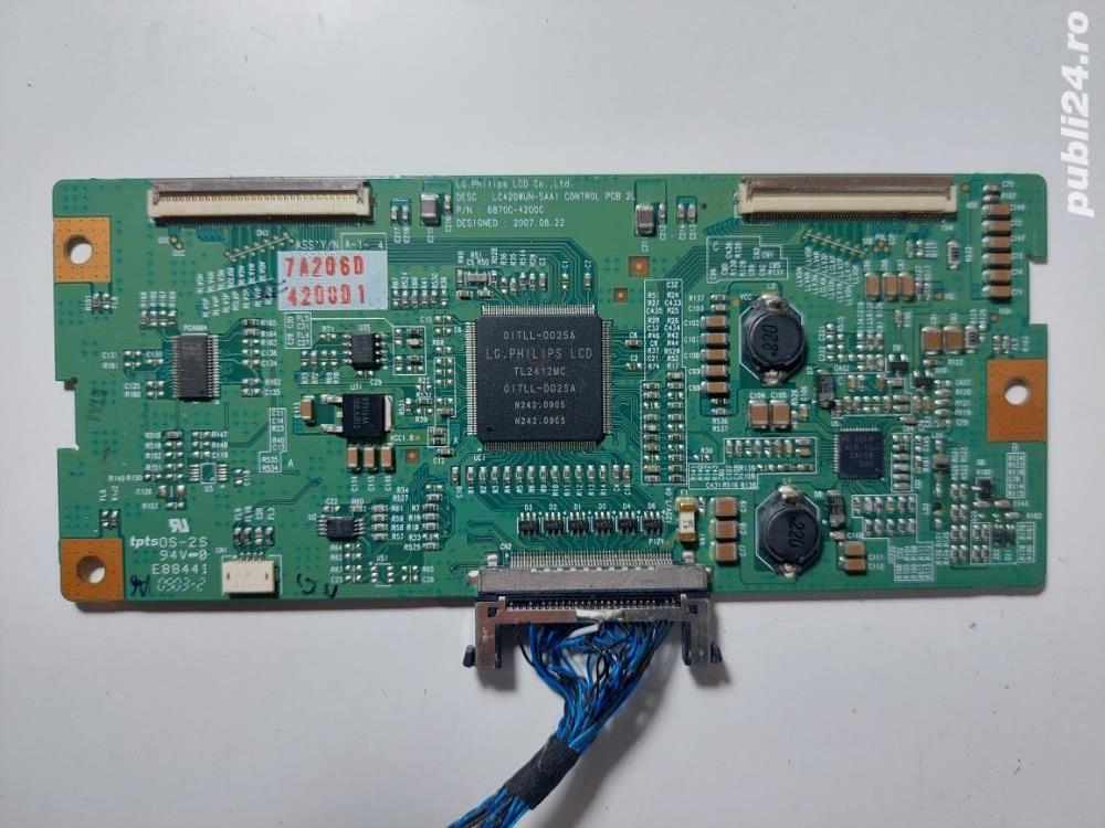 T-CON PCB de control Lc420wun-saa1 2L 6870c-4200c Tosiba 37xu550p
