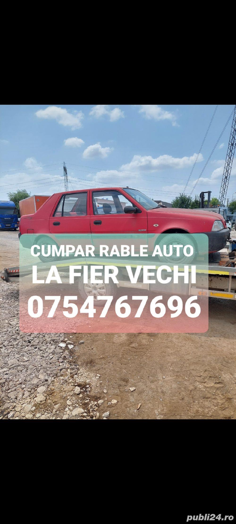 cumpar fier vechi masini auto rable scoase din uz 