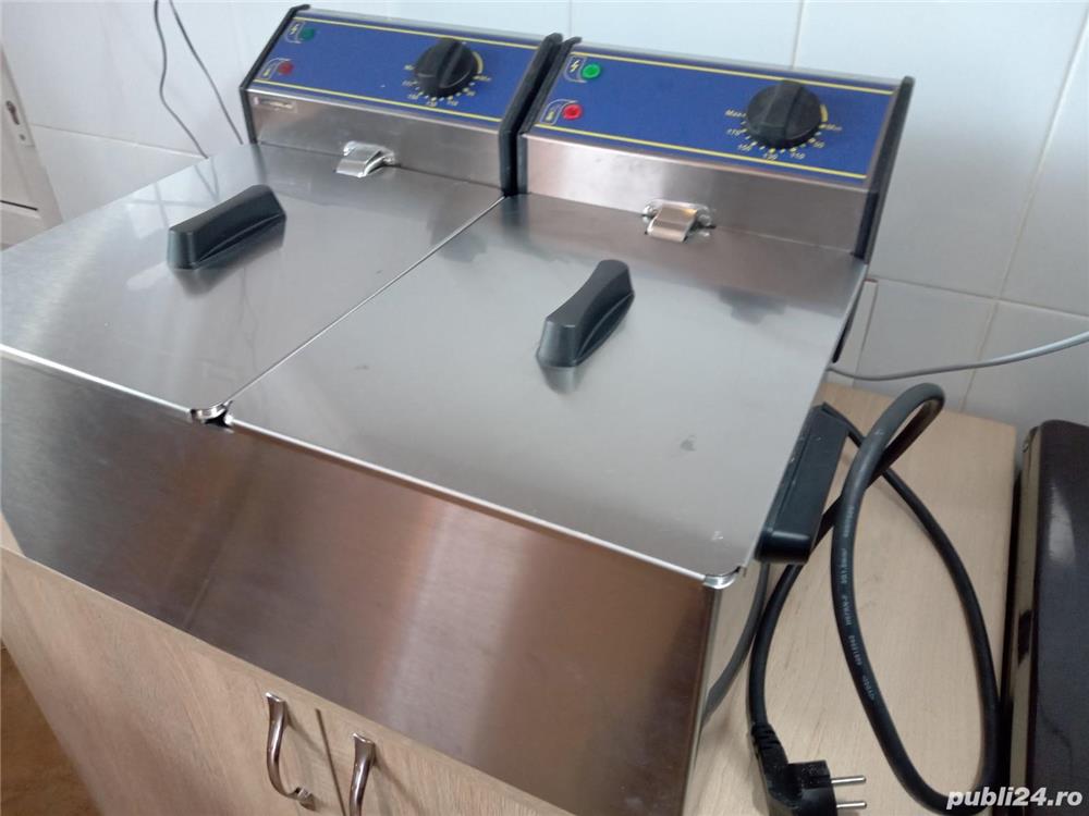 Vand 2 friteuze, dubla si simpla