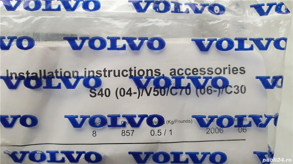 VOLVO Pernă de protecție a scaunului pt. copii pentru C30/C70/S40/V50 sigilata