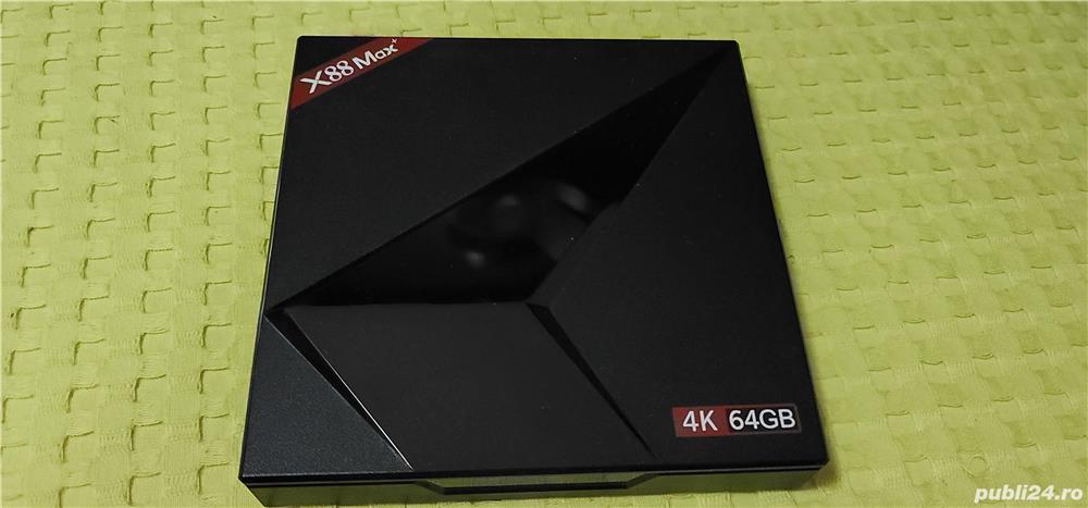Media player TV Box X88 Max Plus Android 9