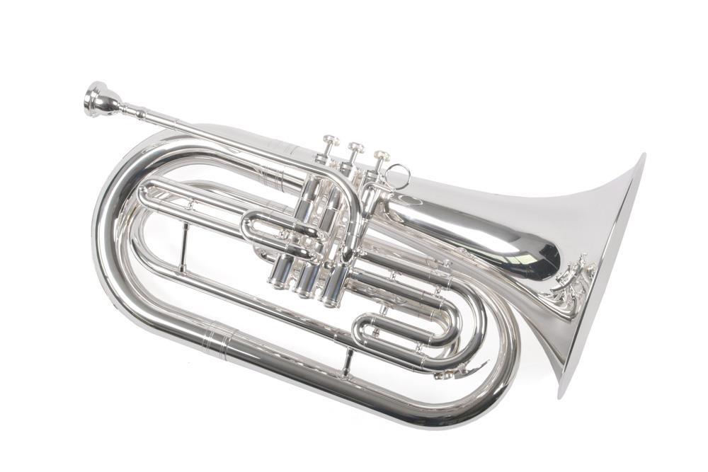 Marching Bariton Bb Karl Glaser argintiu