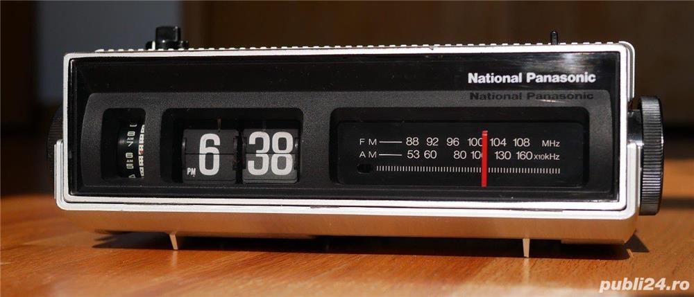 Radio vechi de colectie flip clock radio Saba 1960-1970 Grundig