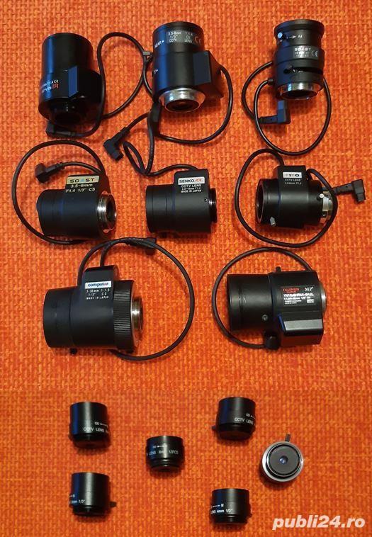 Convertor VGA, Suporti camere video supraveghere, telecomanda, obiectiv CS 