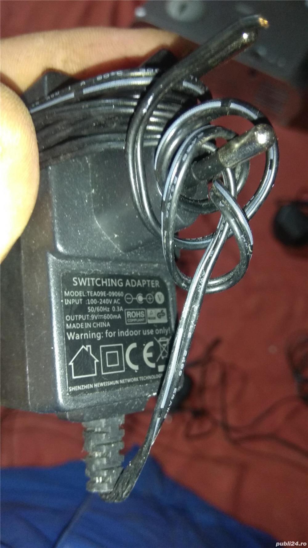 alimentator 220V la 9V 0,6A DC