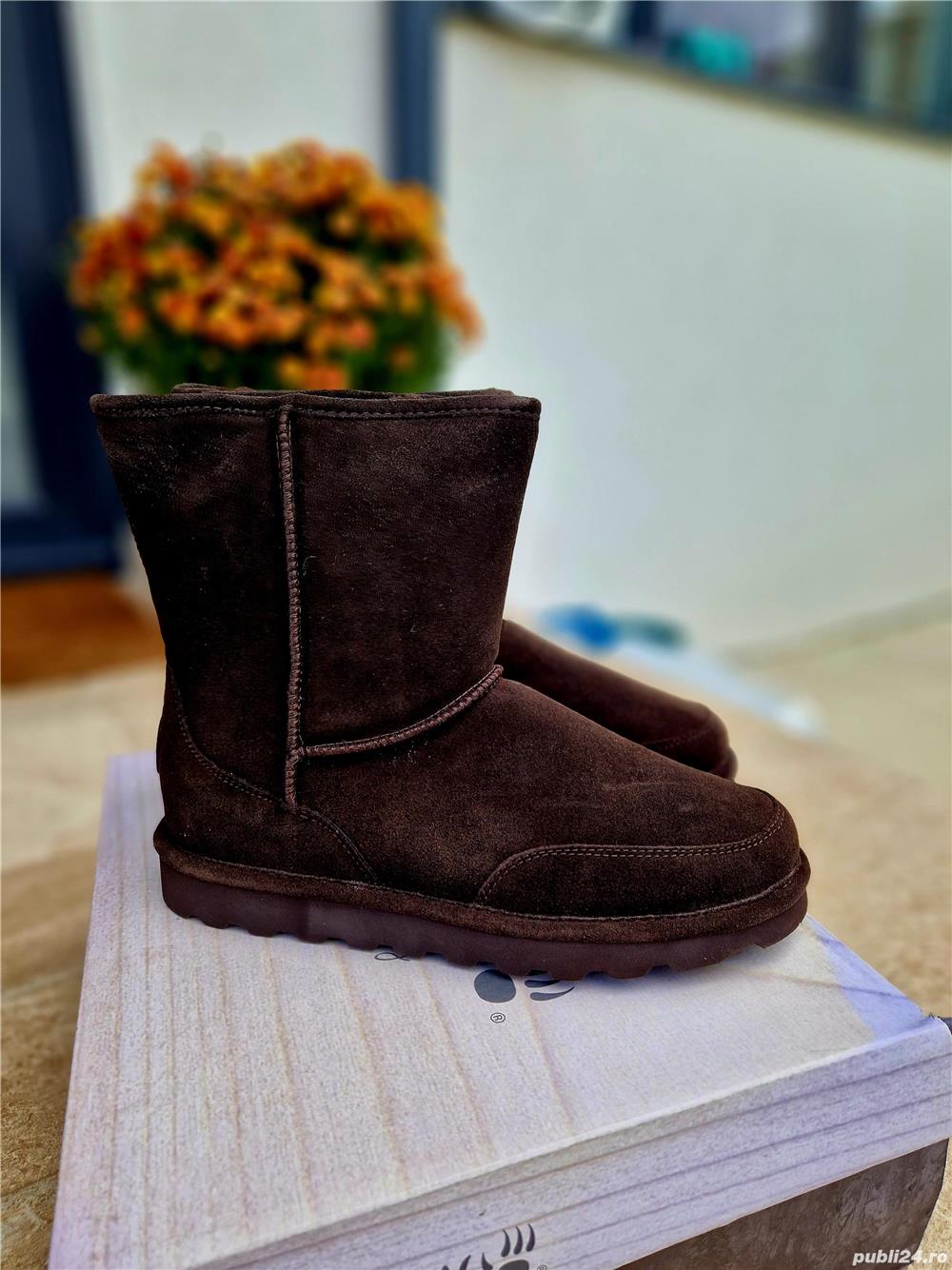 ghete impermeabile BEARPAW, îmblănite