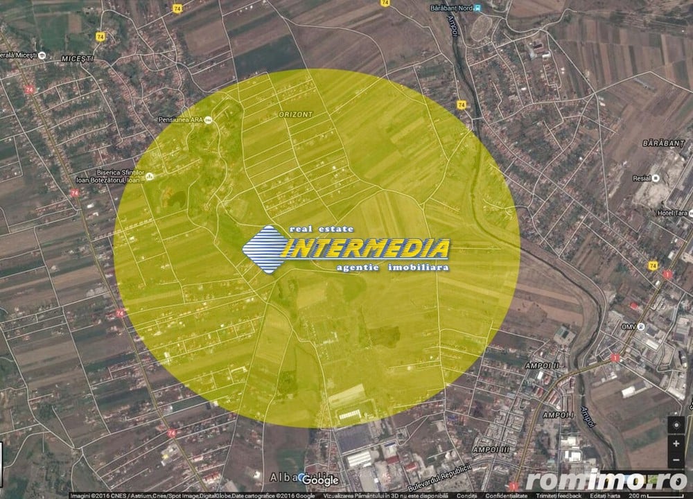 Teren intravilan de vanzare 700mp in Oarda