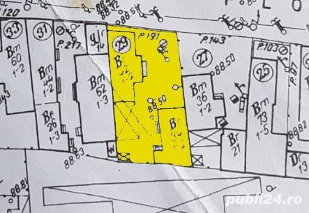 Teren de vanzare 194 mp - teren cu case construite in zona Domenii cu certificat de urbanism 