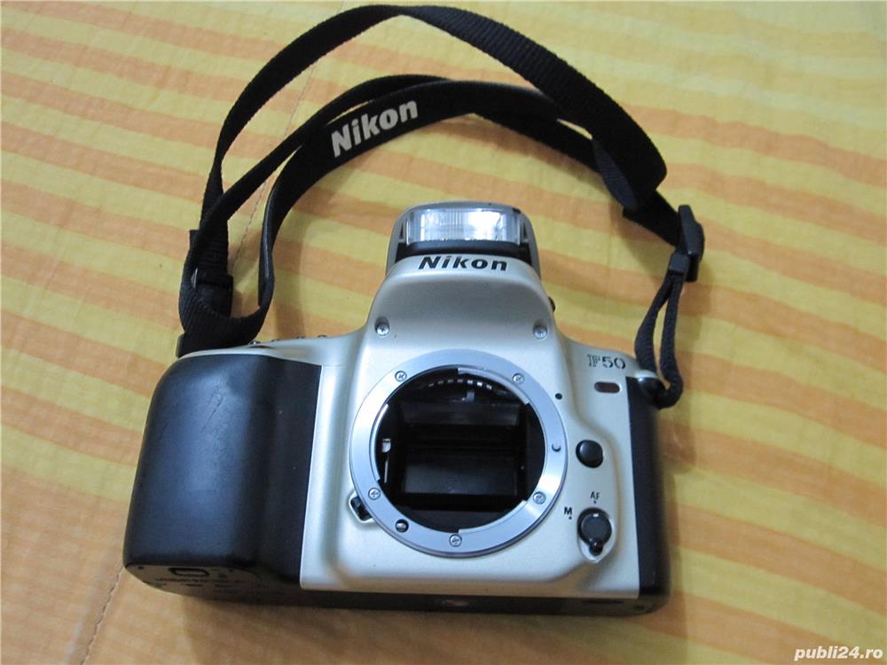 Body ap.foto NIKON F50 SLR Profesional pe film-colectie,ieftin