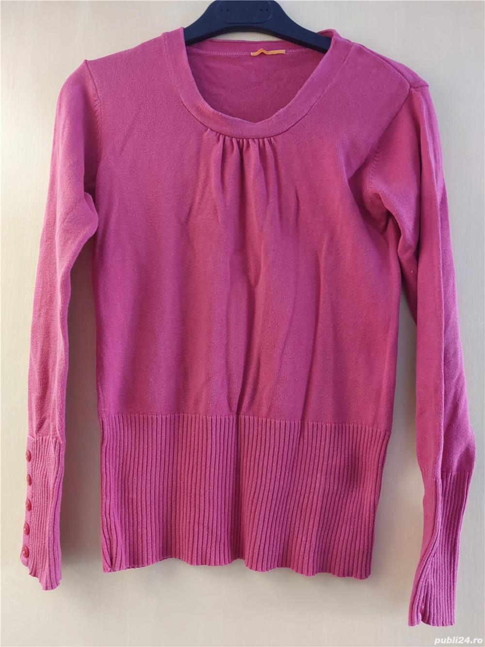Pulover dama roz