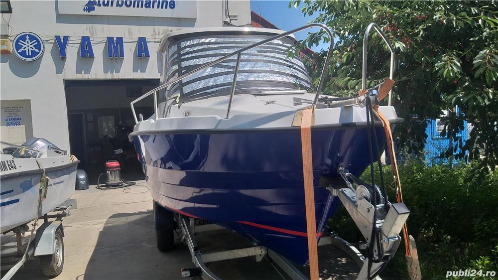Vand barca Pilothouse 540 + motor 70 CP + peridoc