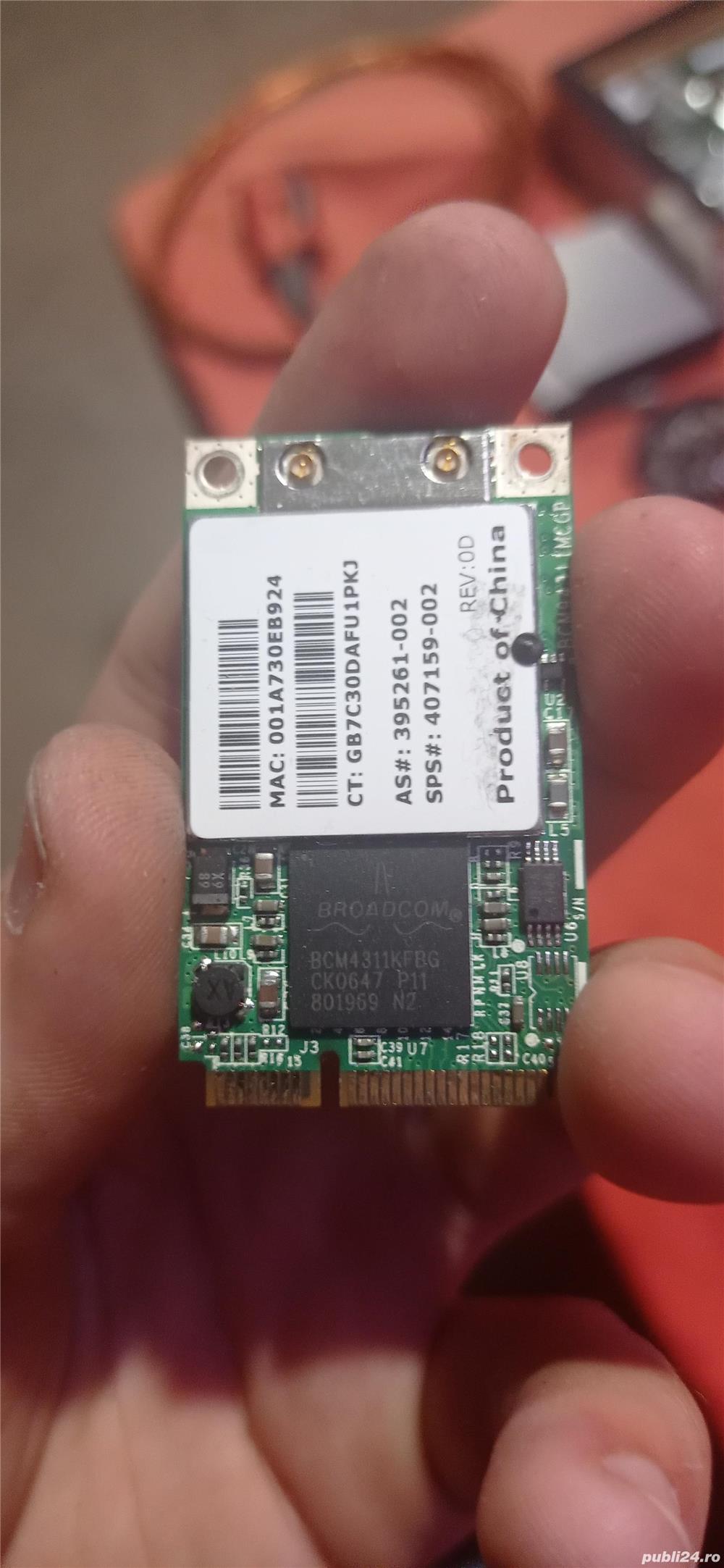 modul wifi Broadcom BCM 4311kfbg pentru laptop