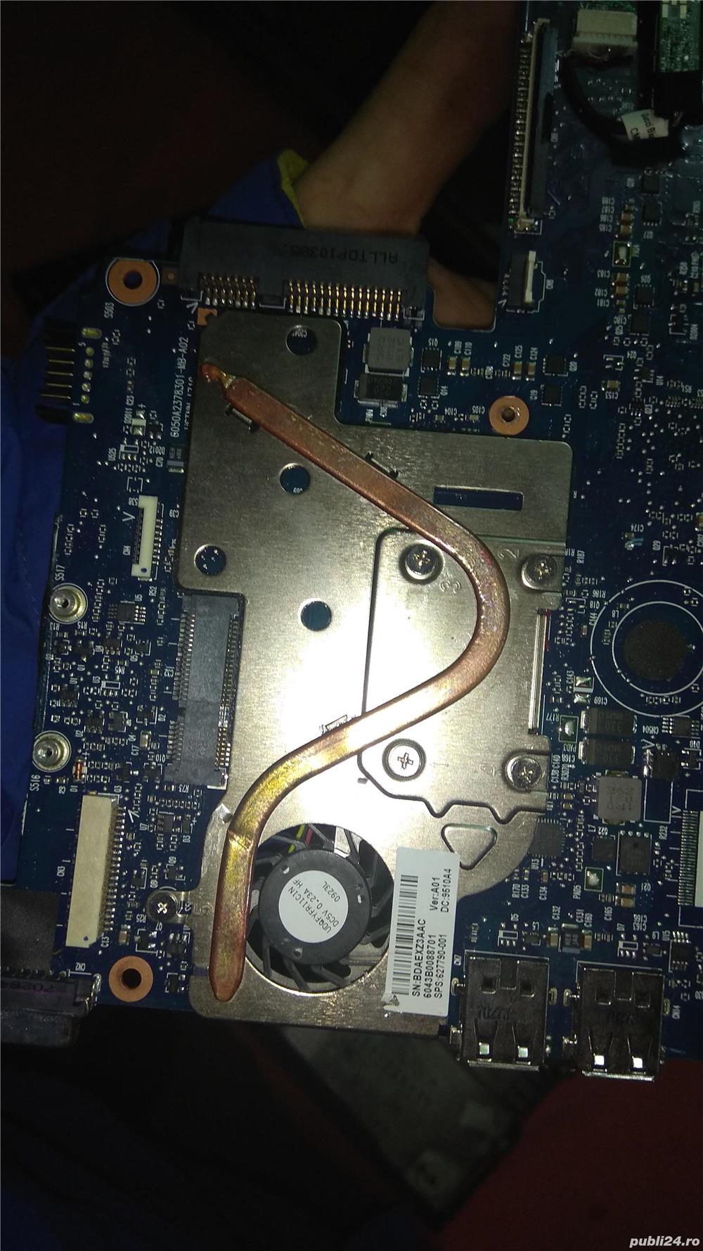 placa de baza+procesor+cooler  laptop hp mini5103