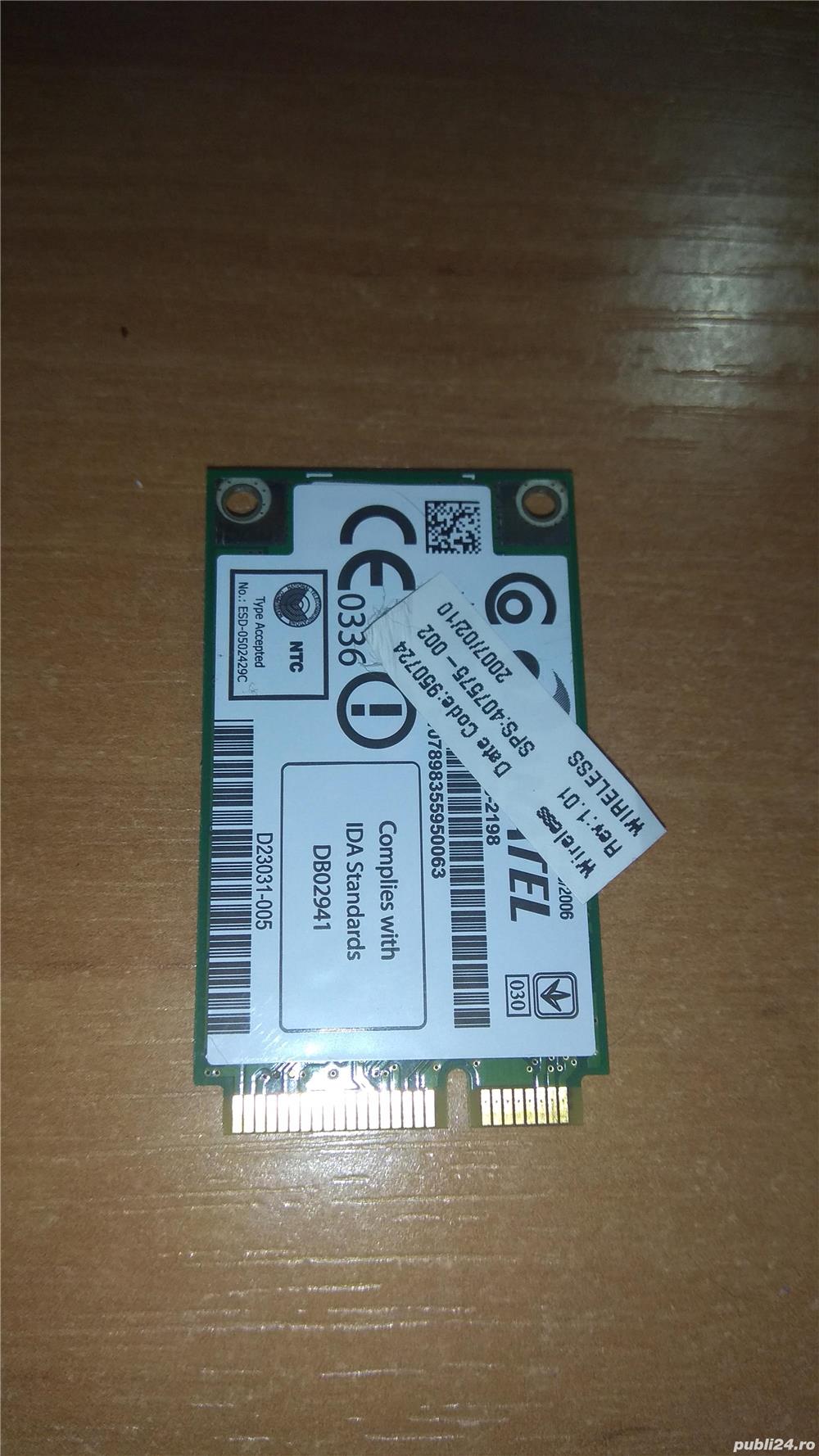 placa retea intel wm3945abg mow2