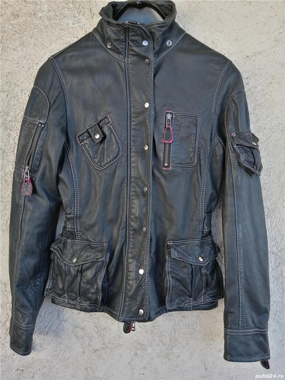 Vand geaca din piele naturala SUSSEX, masura 38