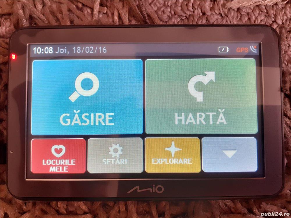 GPS navigatie noua auto MIO Spirit 7500 