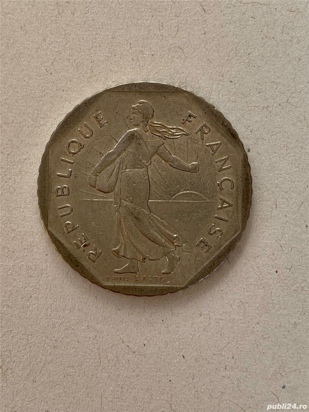 Moneda 2 FRANCS - 2 FRANCI - 1979 - Franta - KM 942.1 (117)